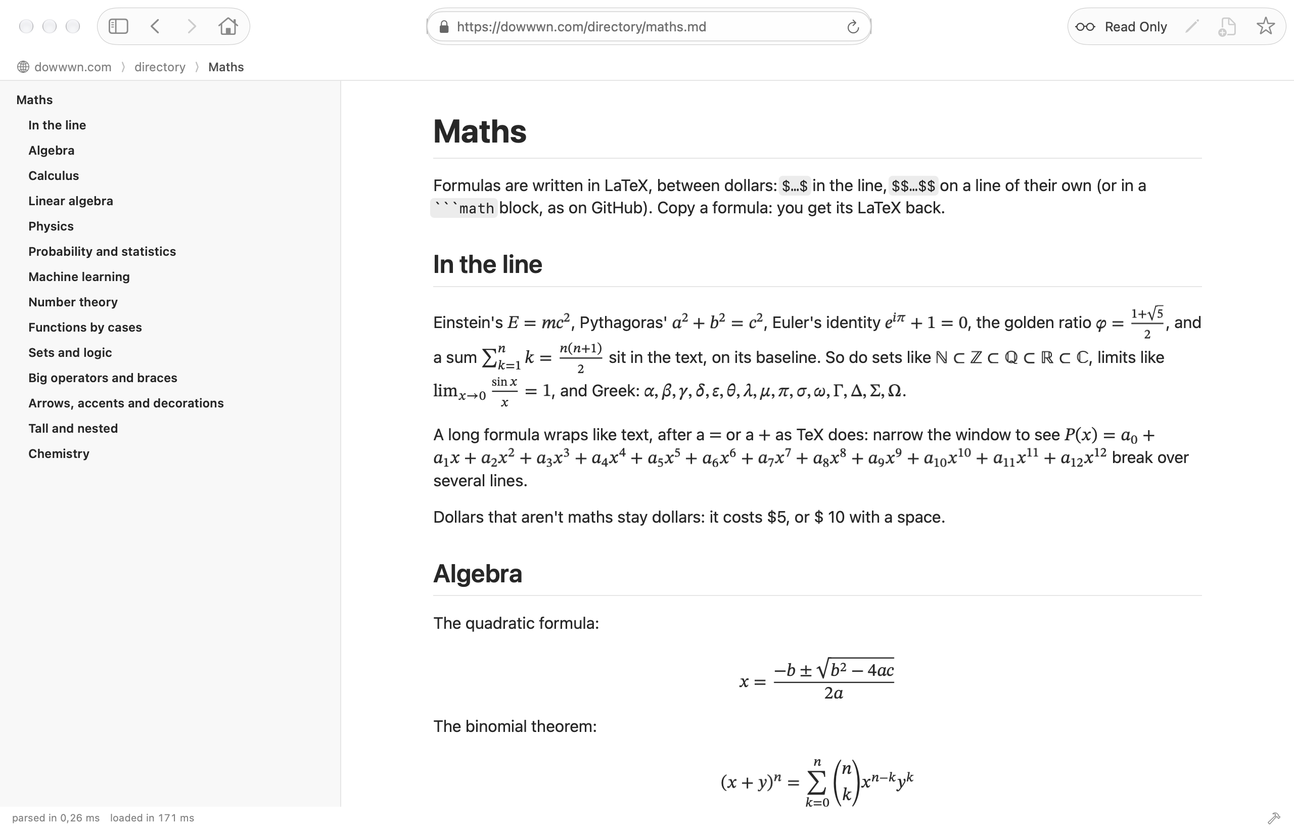 Maxwell's and Schrödinger's equations, attention, Ramanujan's series and the Haber process, typeset by Dowwwn